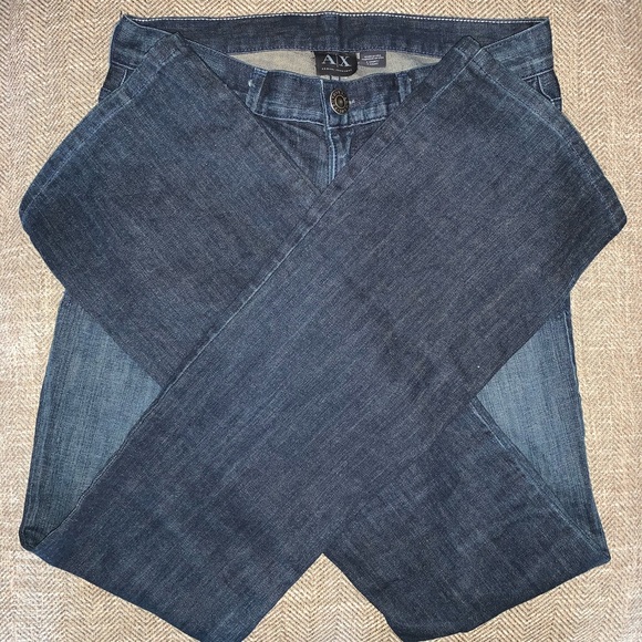 EUC Armani Exchange Boot Cut Jeans Size 2 S. - Picture 2 of 8